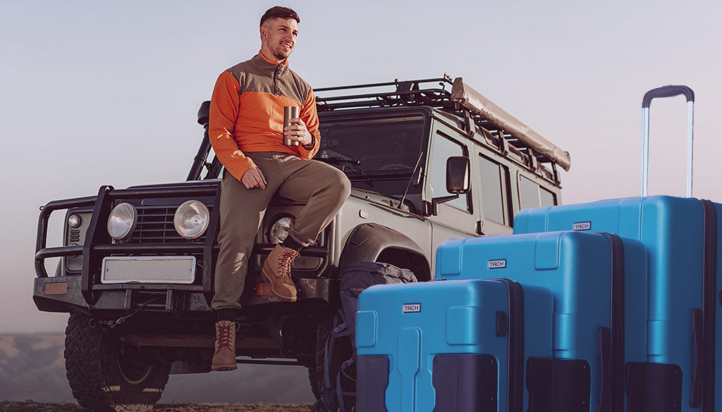 Why is TACH Luggage the choice for adventure sports enthusiasts?
