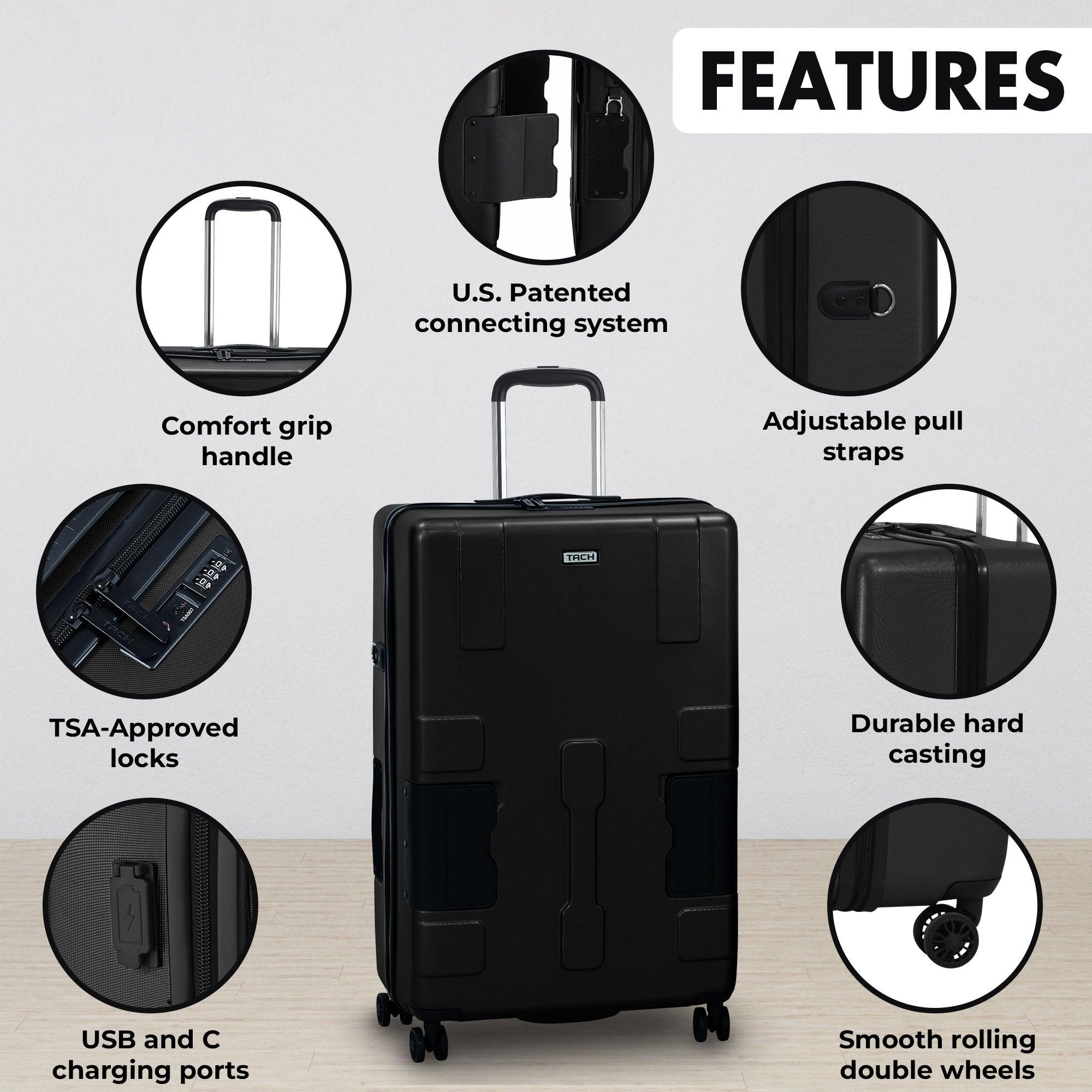 TACH V3.1 28 inch Luggage | Best Large Suitcase for Travel Award