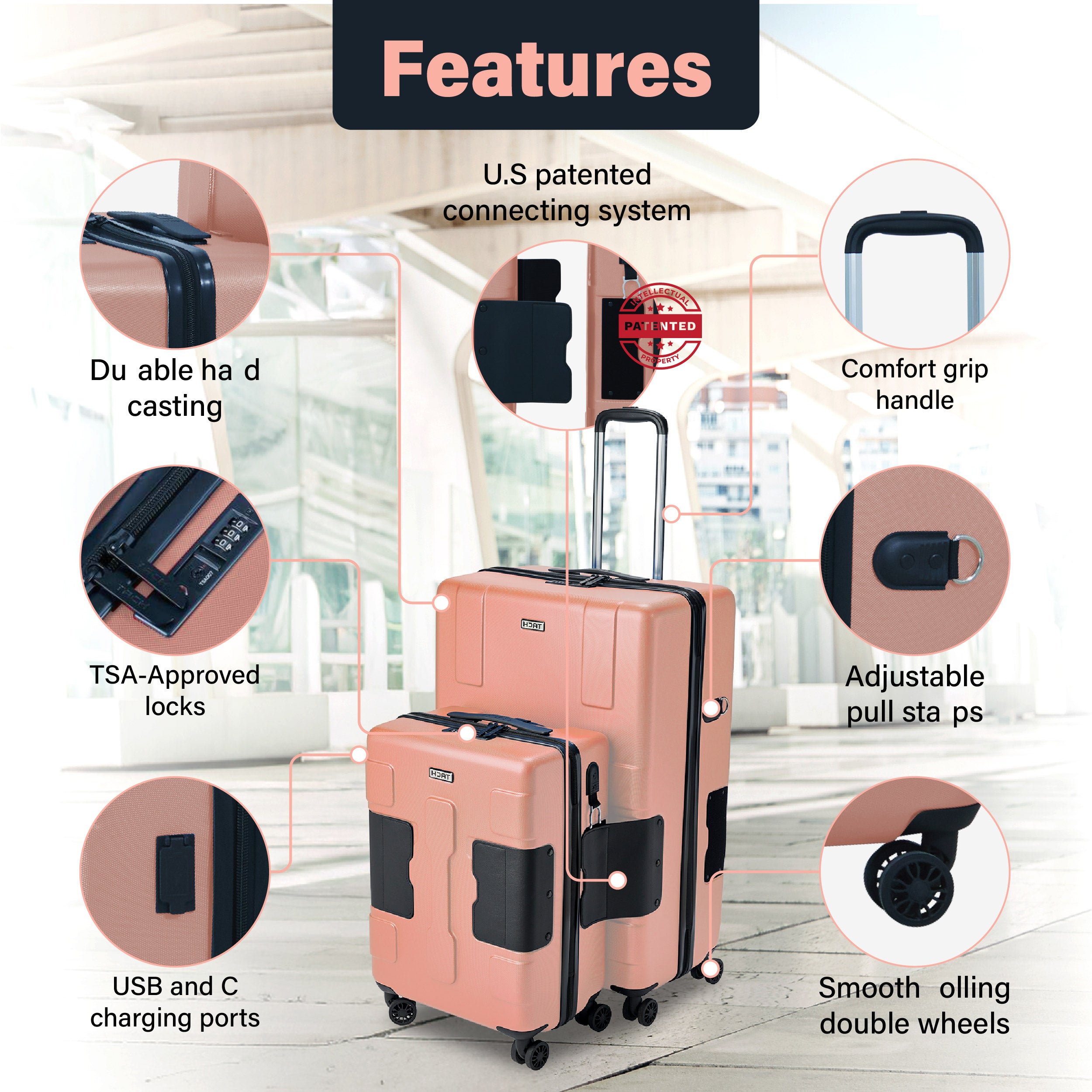 TACH V3.1 - 2 Piece Set | TACH Luggage – Tach Luggage