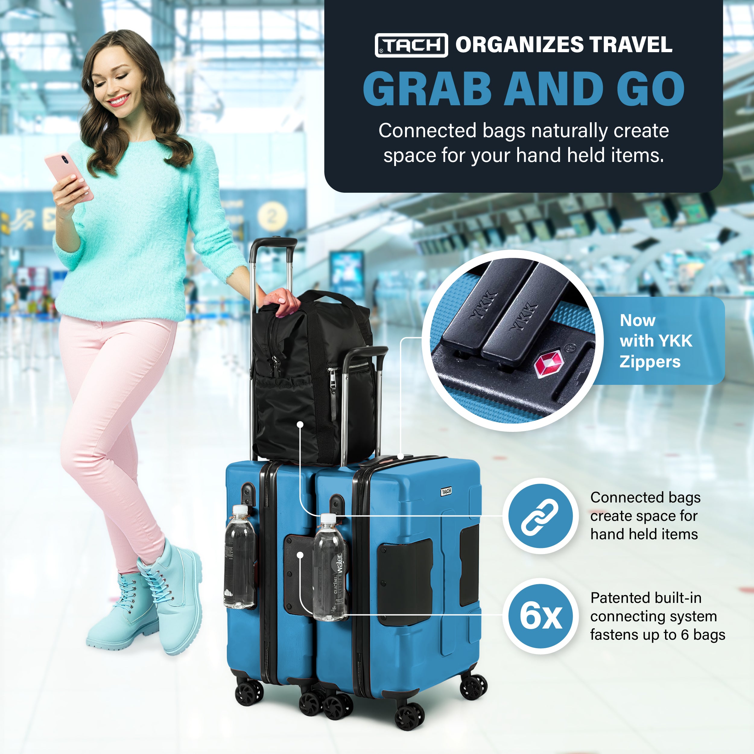 TACH Tuff Carry On | TACH Luggage – Tach Luggage
