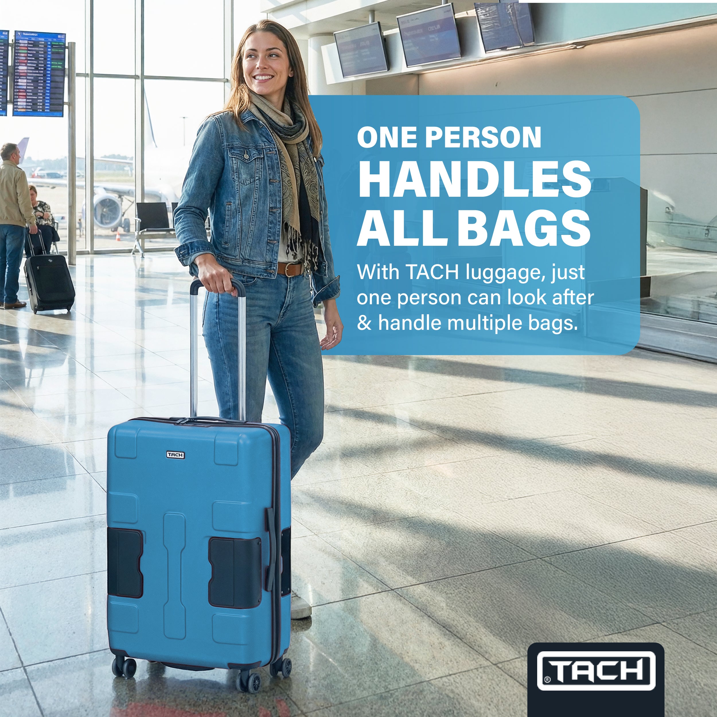 TACH Tuff Carry On | TACH Luggage – Tach Luggage