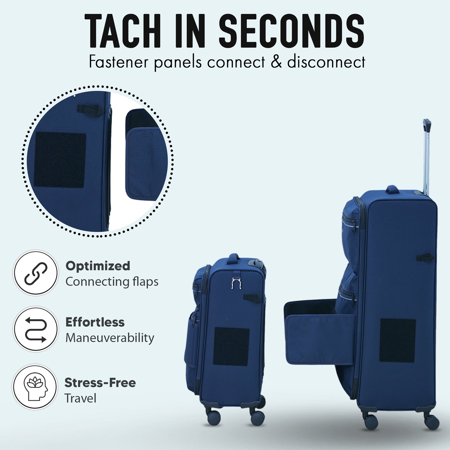 TACH Lite 3 Piece Set | TACH Luggage – Tach Luggage
