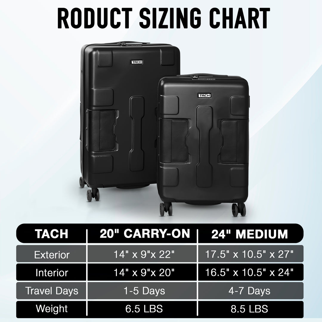 TACH V3.1 2pc set 24/20in Medium and Carry-on
