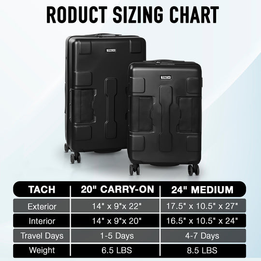TACH V3.1 2pc set 24/20in Medium and Carry-on