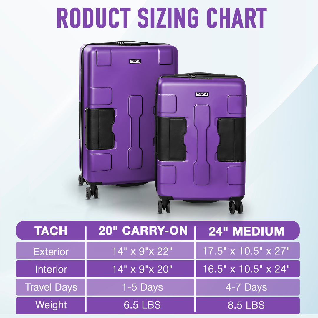 TACH V3.1 2pc set 24/20in Medium and Carry-on