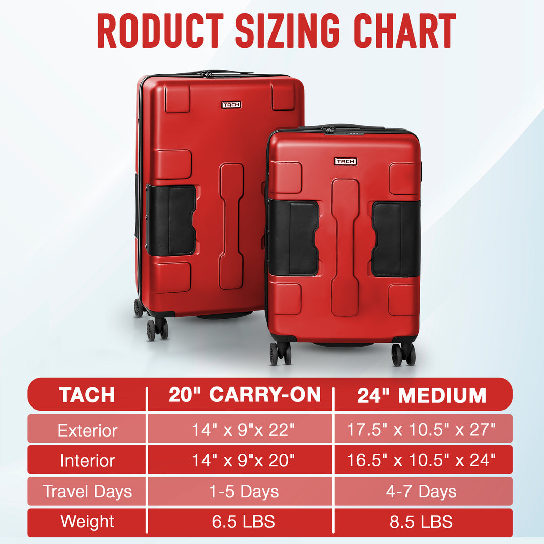 TACH V3.1 2pc set 24/20in Medium and Carry-on