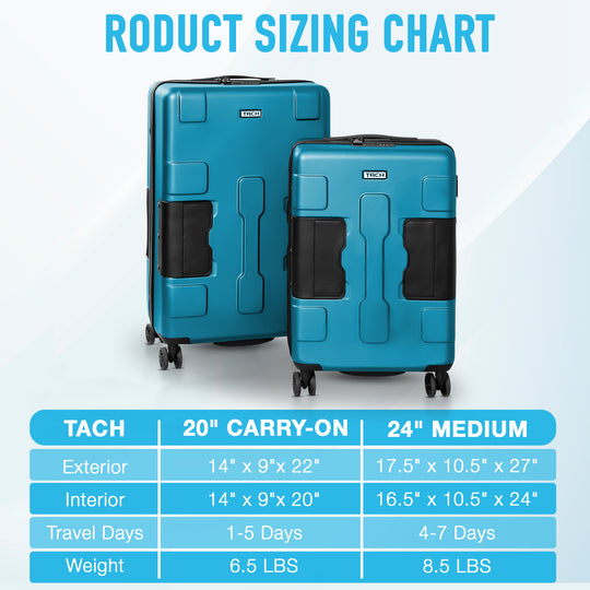 TACH V3.1 2pc set 24/20in Medium and Carry-on