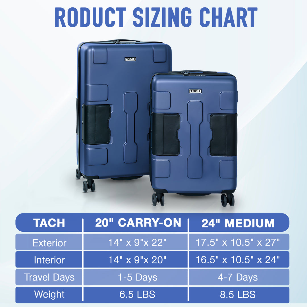 TACH V3.1 2pc set 24/20in Medium and Carry-on