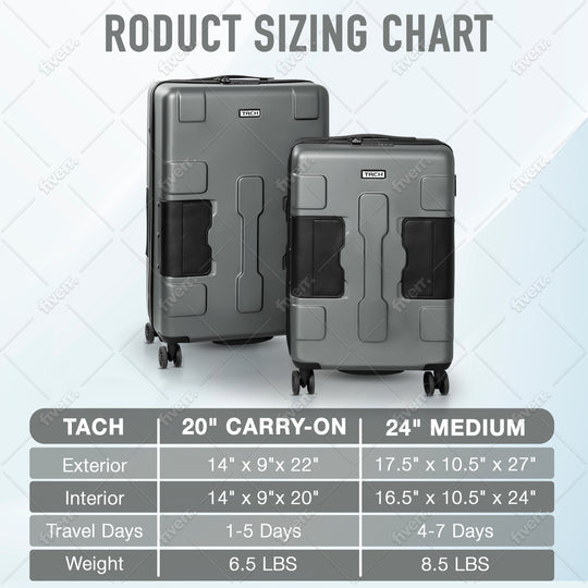 TACH V3.1 2pc set 24/20in Medium and Carry-on